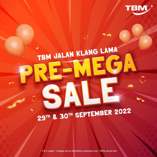 [Member Exclusive] TBM Pre-Mega Sales | 29 - 30 Sept 2022