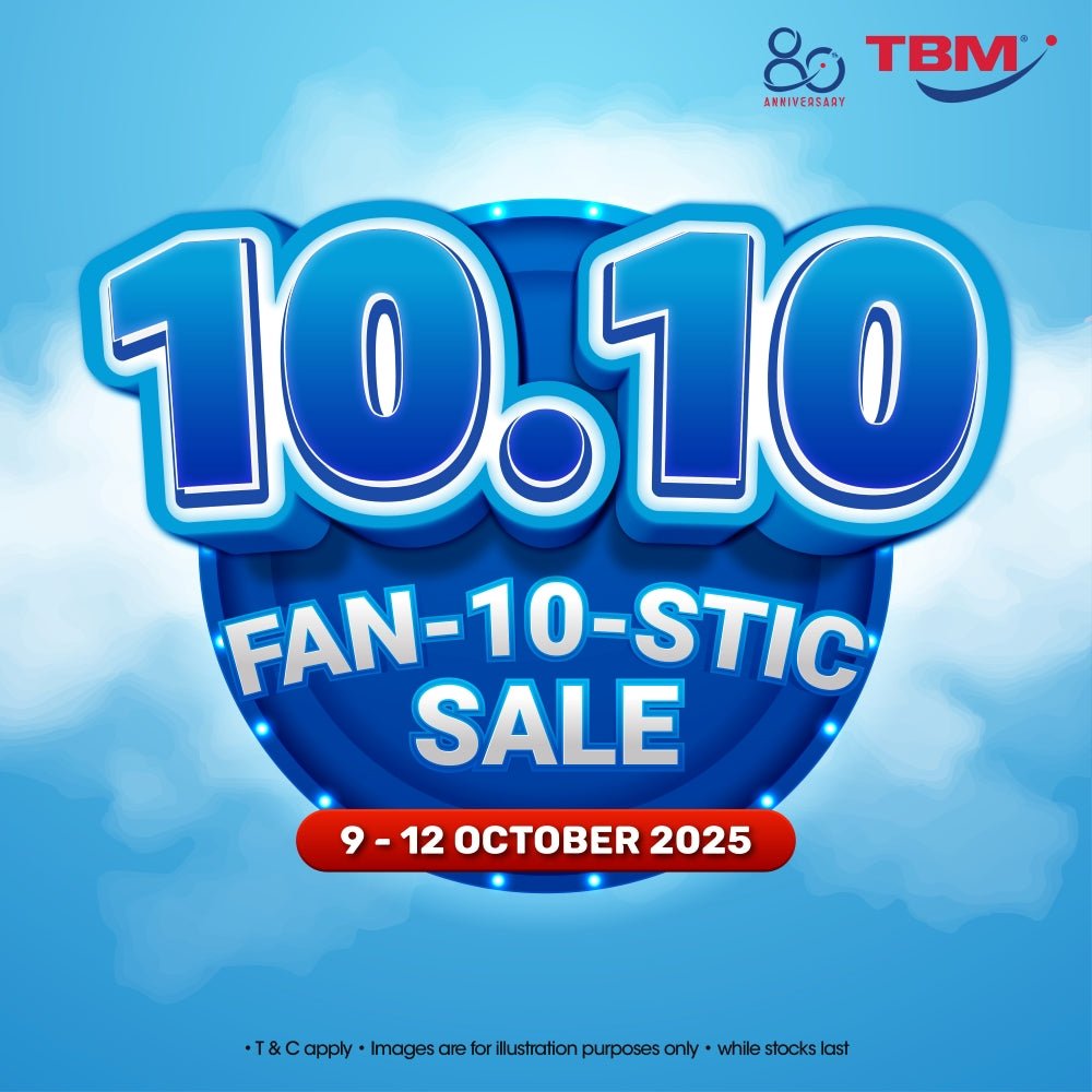 [Online Exclusive] TBM 10.10 Fan-10-stic Sale | 9 - 12 Oct 2025 - TBM Online