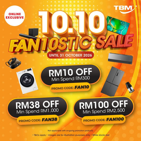 [Online Exclusive] TBM 10.10 Fan10stic Sale | 1 - 31 Oct 2026 - TBM Online
