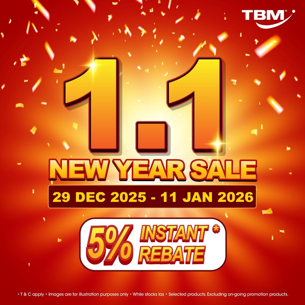 [Online Exclusive] TBM 1.1. New Year Sale | 29 Dec 2025 - 11 Jan 2026 - TBM Online
