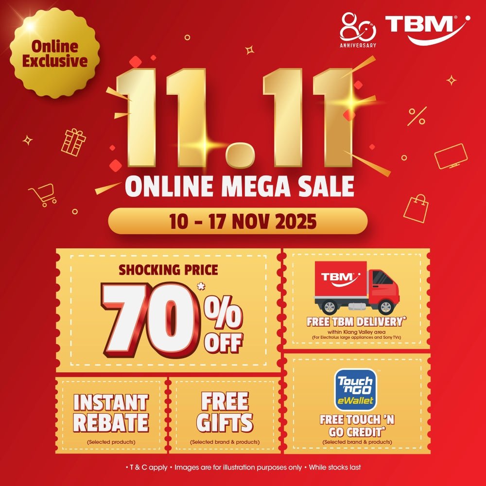 [Online Exclusive] TBM 11.11 Online Mega Sale | 10 - 17 Nov 2025 - TBM Online