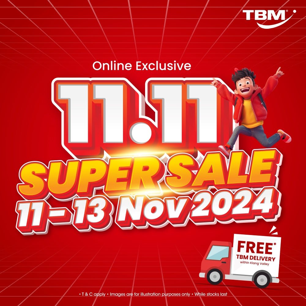 [Online Exclusive] TBM 11.11 Super Sale | 11 – 13 Nov 2024 - TBM Online