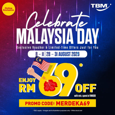 [Online Exclusive] TBM Celebrate Malaysia Day | 8 – 11 & 28 – 31 Aug 2026 - TBM Online