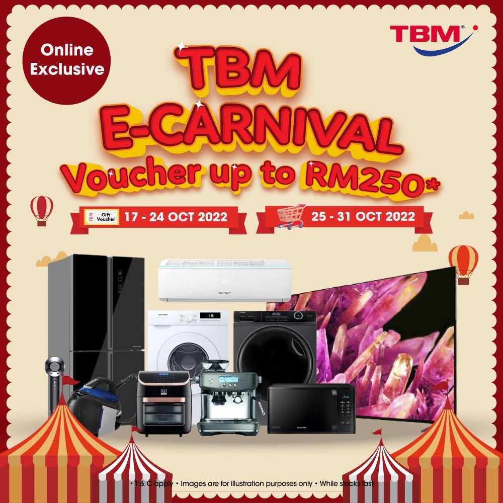 [ ONLINE EXCLUSIVE ] TBM E-Carnival │ 17 – 31 OCT 2022 - TBM Online