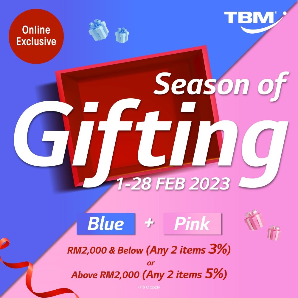 [ONLINE EXCLUSIVE] TBM Season of Gifting | 1 – 28 Feb 2023 - TBM Online