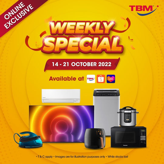 [ ONLINE EXCLUSIVE ] TBM Weekly Special | 14 – 21 Oct 2022