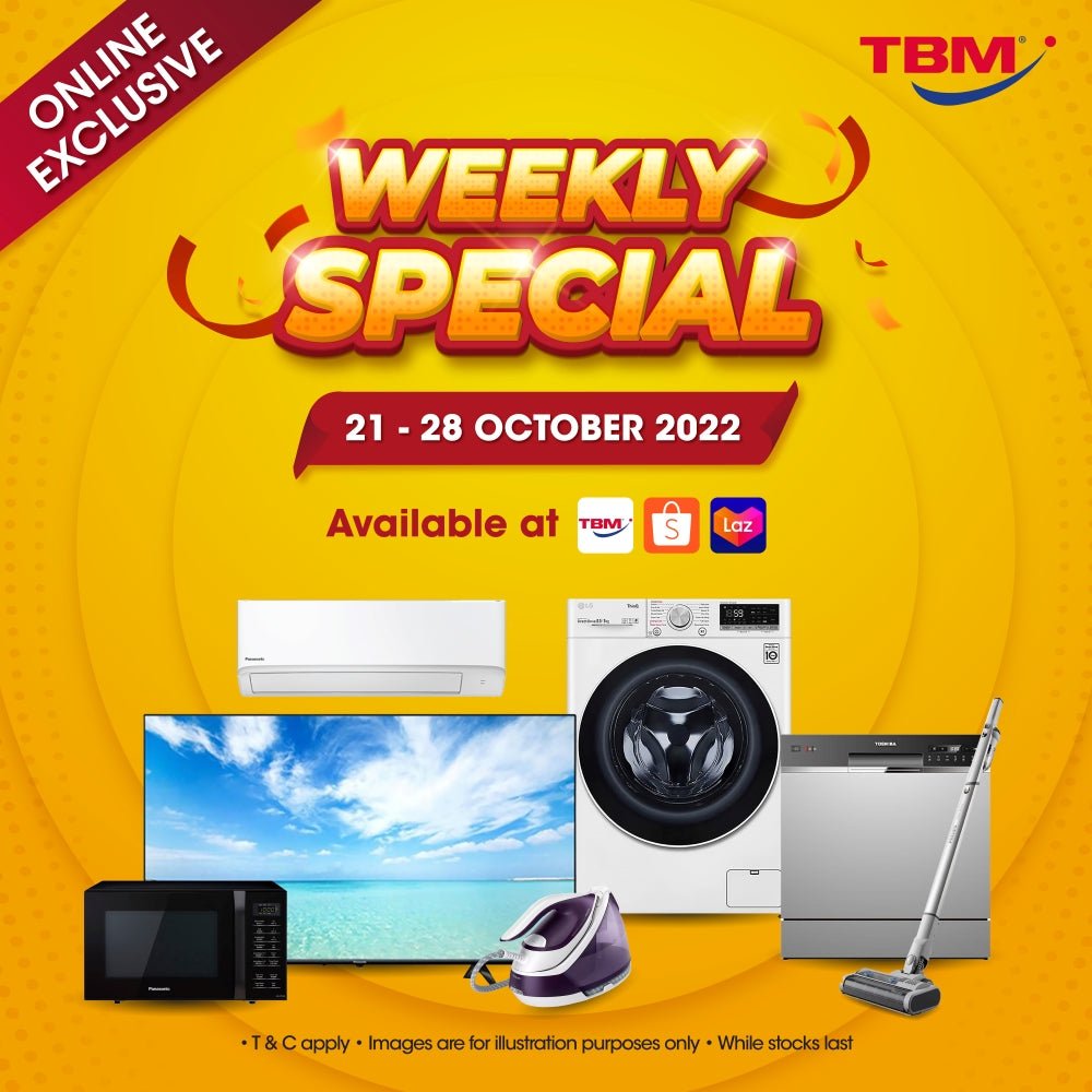 [ ONLINE EXCLUSIVE ] TBM Weekly Special | 21 – 28 Oct 2022 - TBM Online