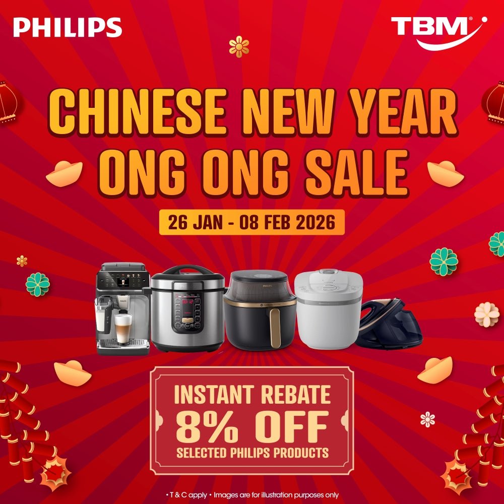 [Online Exclusive] TBM x Philips CNY Ong Ong Sale | 26 Jan – 8 Feb 2026 - TBM Online