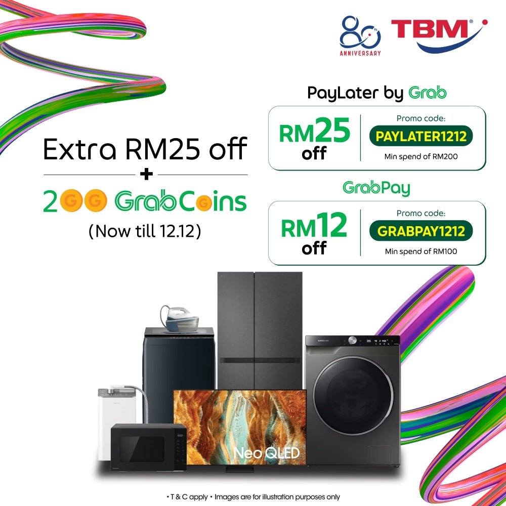 【Online Exclusive】TBM x Grab Double Digit Day | 1 – 12 Dec 2025 - TBM Online