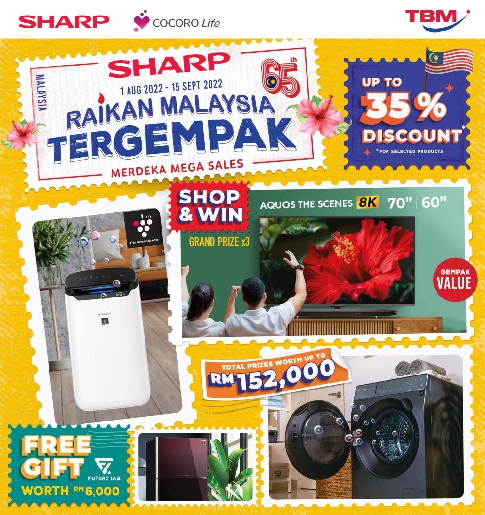 Raikan Malaysia Tergempak with Sharp - TBM Online