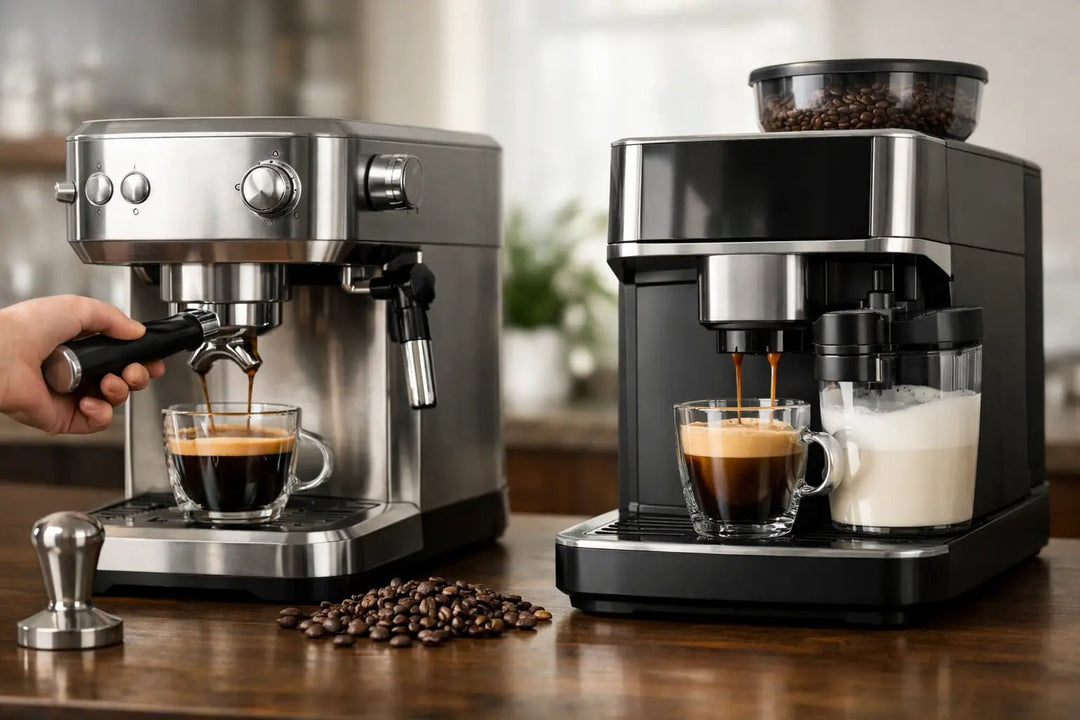 Semi-Auto vs. Fully Automatic Espresso Machines - TBM Online