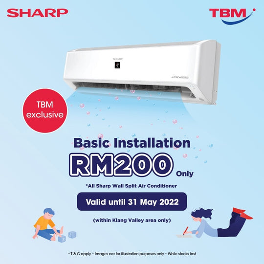 Sharp Air Conditioner May Exclusive
