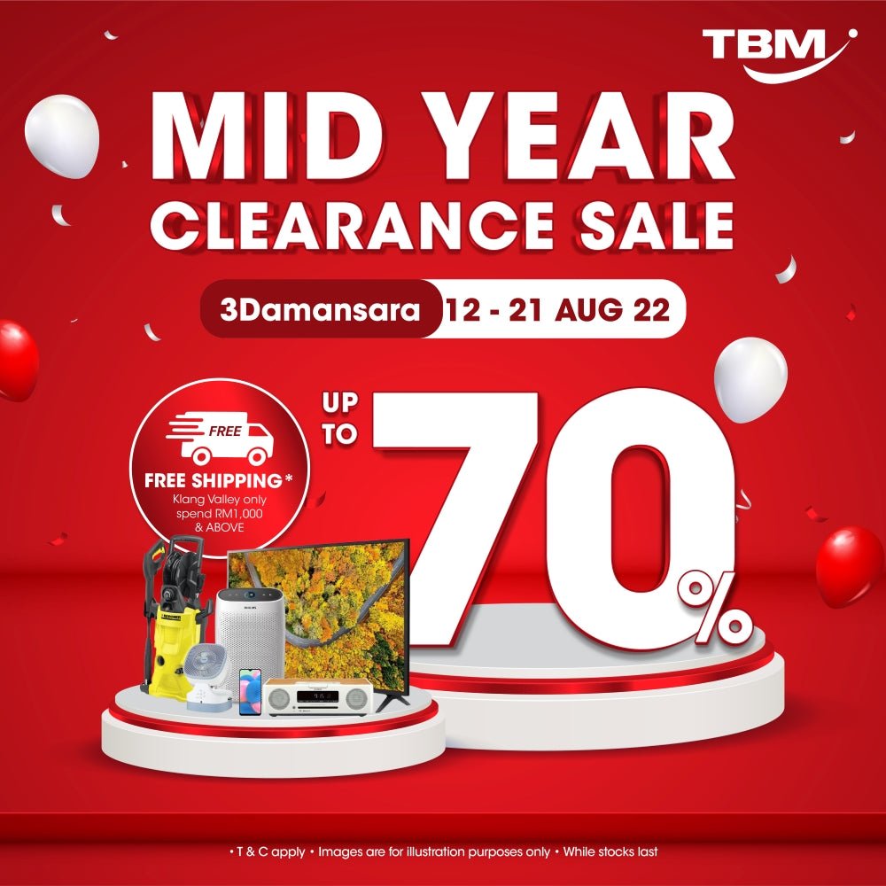 TBM 3 Damansara Mid-Year Clearance Sale - TBM Online