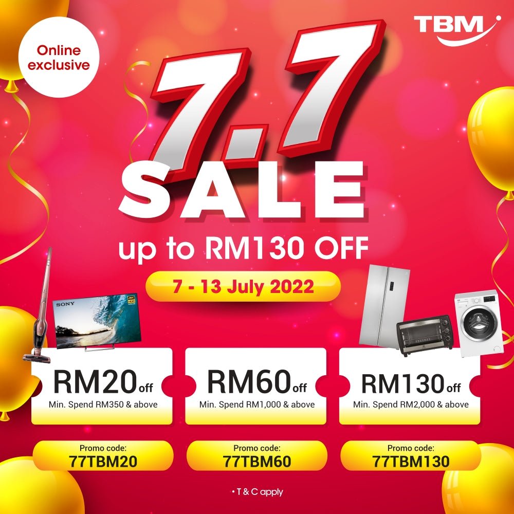 TBM 7.7 Sale - TBM Online