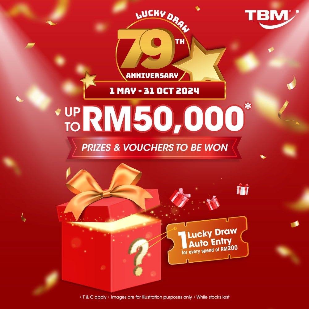 TBM 79th Anniversary Sale | 1 May – 31 Oct 2024 – TBM Online