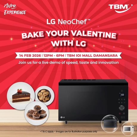 TBM | Axtra Experience x Bake Your Valentine with LG | 14 Feb 2026 - TBM Online