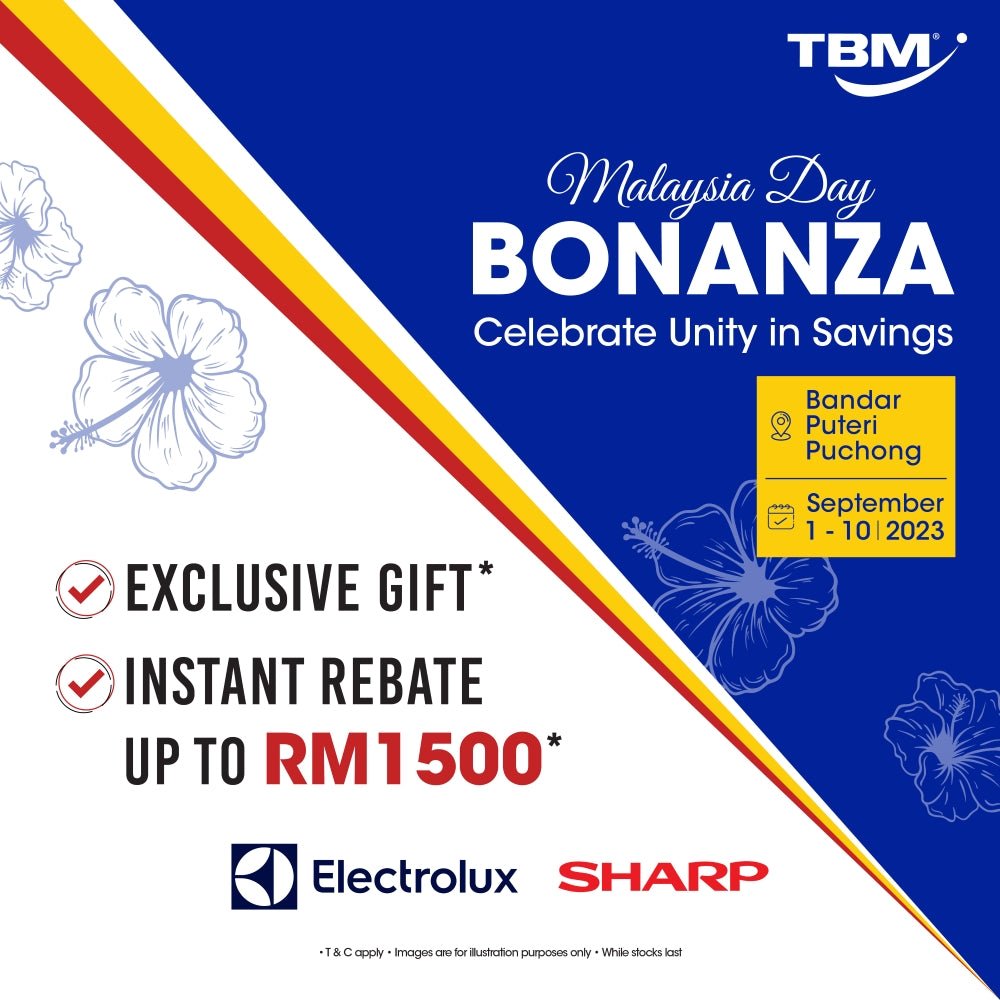 TBM Bandar Puteri Puchong Malaysia Day Bonanza | 1 – 10 Sept 2023 - TBM Online