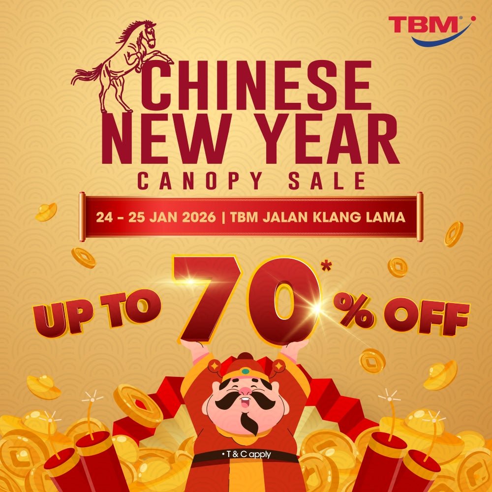 TBM Chinese New Year Canopy Sale @Jalan Klang Lama | 24 – 25 Jan 2026 - TBM Online