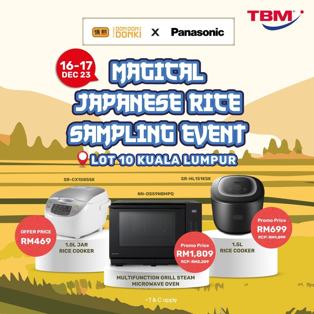 TBM | DONKI x Panasonic Savour the Taste of Japan | 25 – 26 Nov 2023 - TBM Online