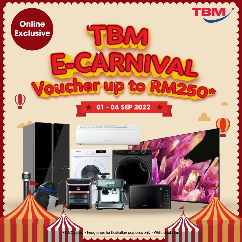 TBM E-Carnival Online Exclusive │ 01 – 04 Sept 2022 - TBM Online