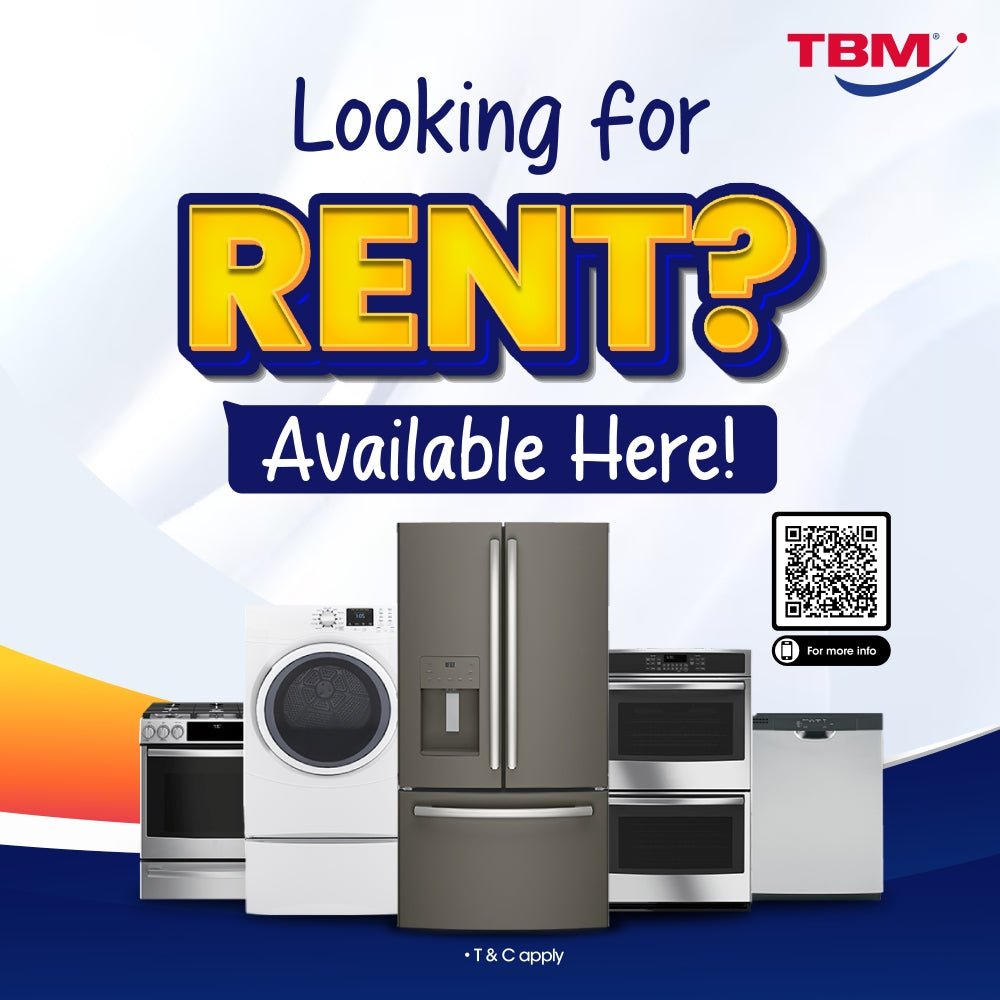 TBM Home Appliance Rental Program - Worry Free, Living Made Easy. - TBM Online