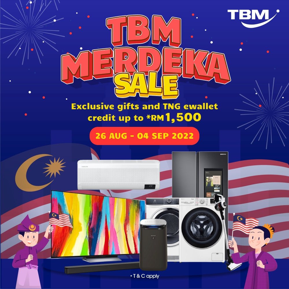 TBM Merdeka Sale │ 26 Aug – 04 Sept 2022 - TBM Online