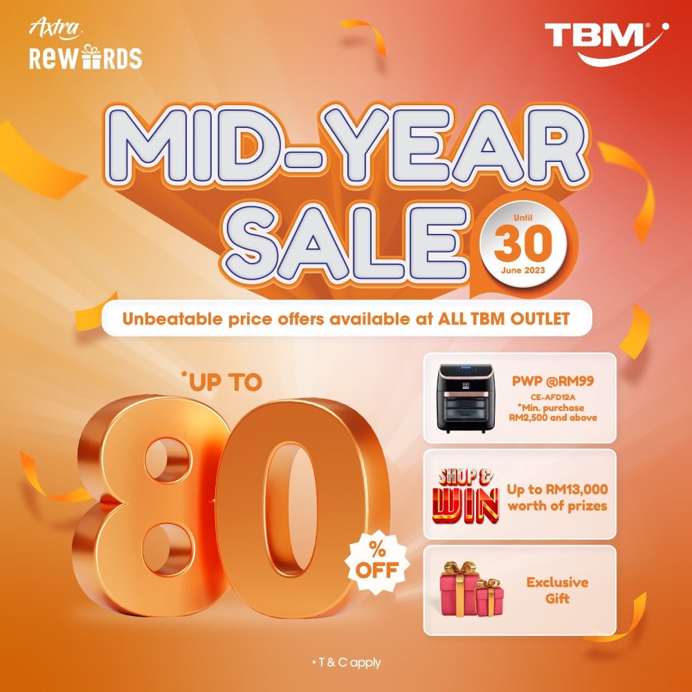 TBM Mid-Year Sale – All Outlet | Until 30 June 2023 - TBM Online