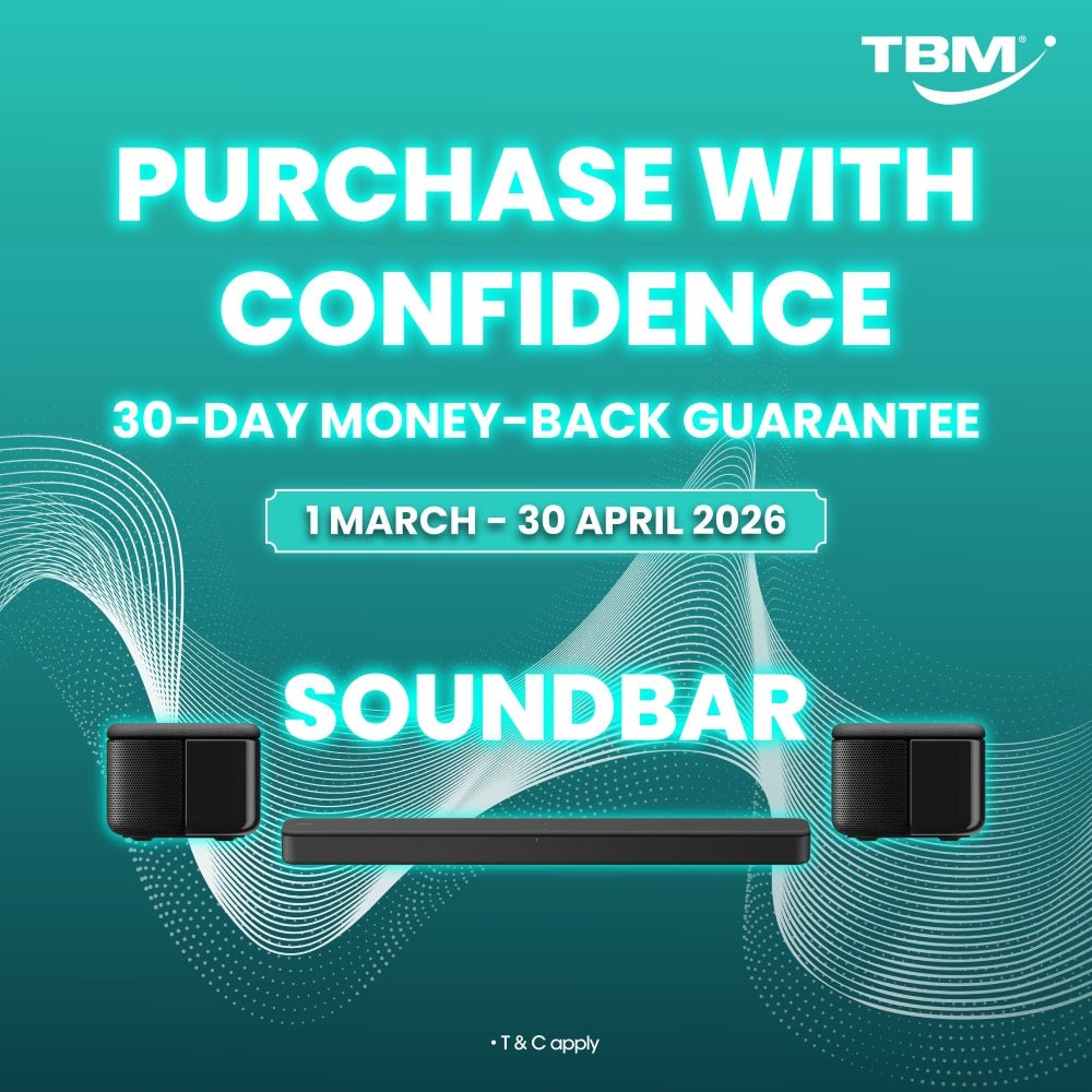 TBM | Purchase with Confidence: 30-Day Money-Back Guarantee | 1 Mar – 30 Apr 2026 - TBM Online