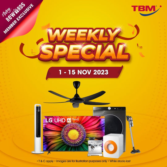 TBM Weekly Special | 1 – 15 Nov 2023