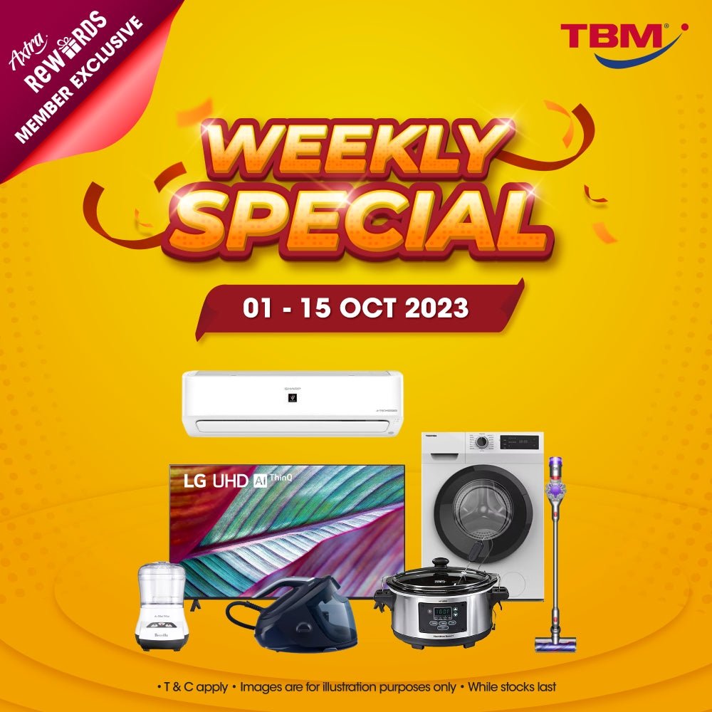 TBM Weekly Special | 1 – 15 Oct 2023 - TBM Online