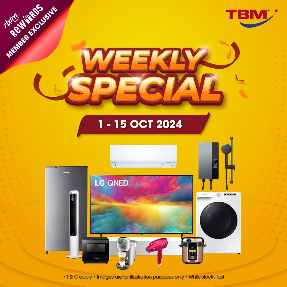 TBM Weekly Special | 1 - 15 Oct 2024 - TBM Online