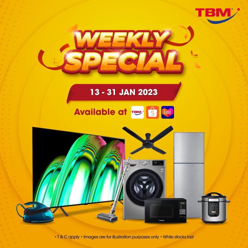 TBM Weekly Special | 13 – 31 Jan 2023 - TBM Online