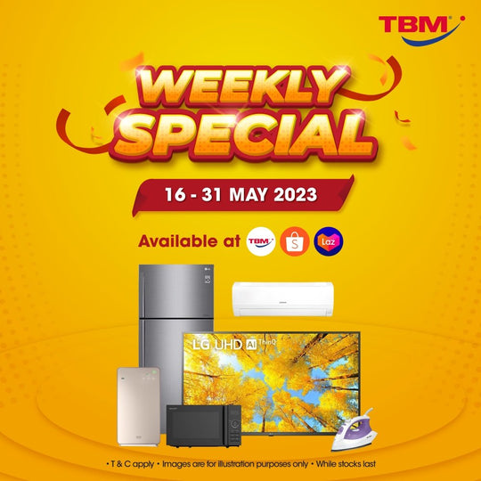TBM Weekly Special | 16 – 31 May 2023