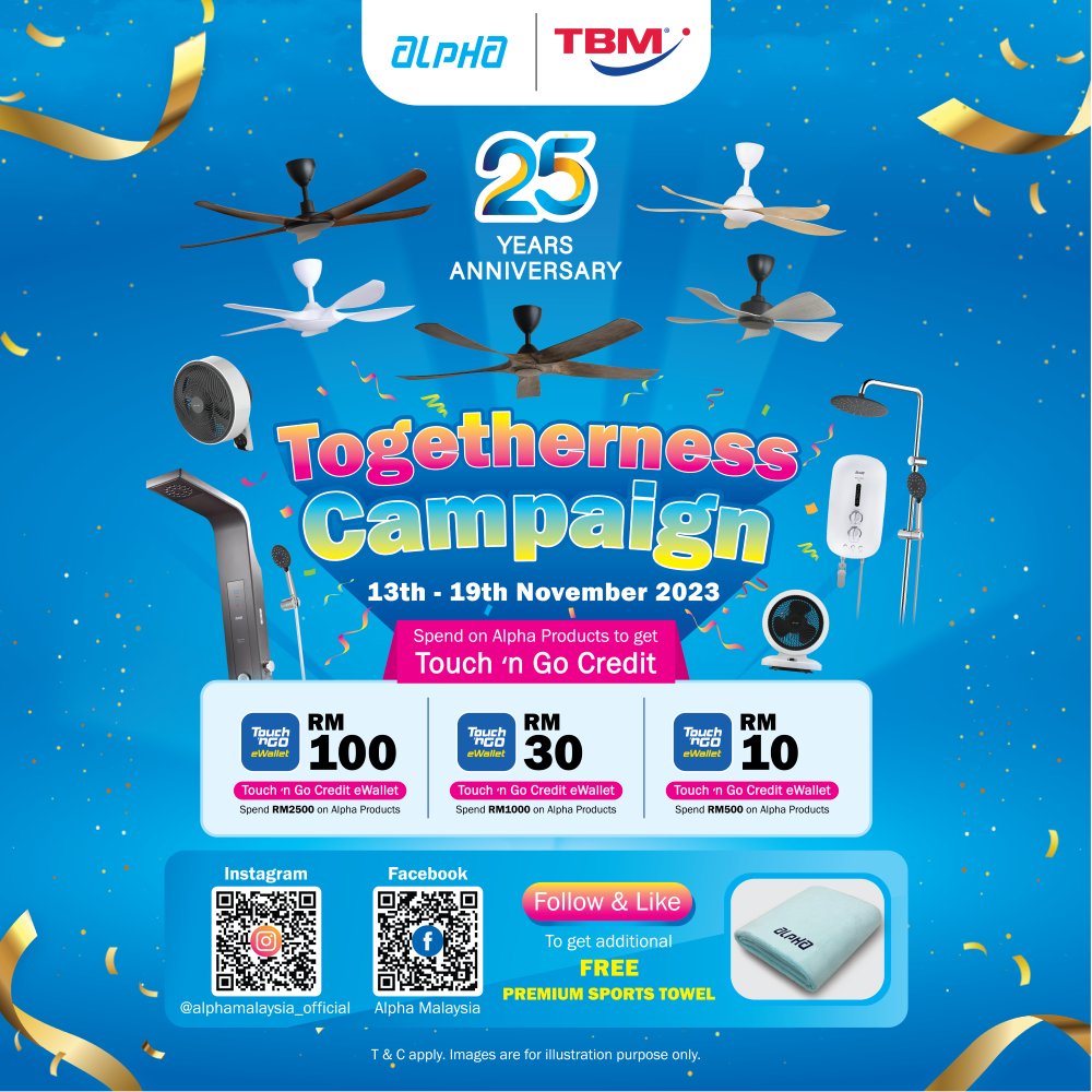 TBM x Alpha Togetherness Campaign | 13 – 19 Nov 2023 - TBM Online