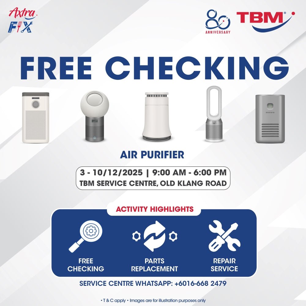 TBM x Axtra Fix - Keeping Your Appliances in Top Shape | 3 – 10 Dec 2025 - TBM Online