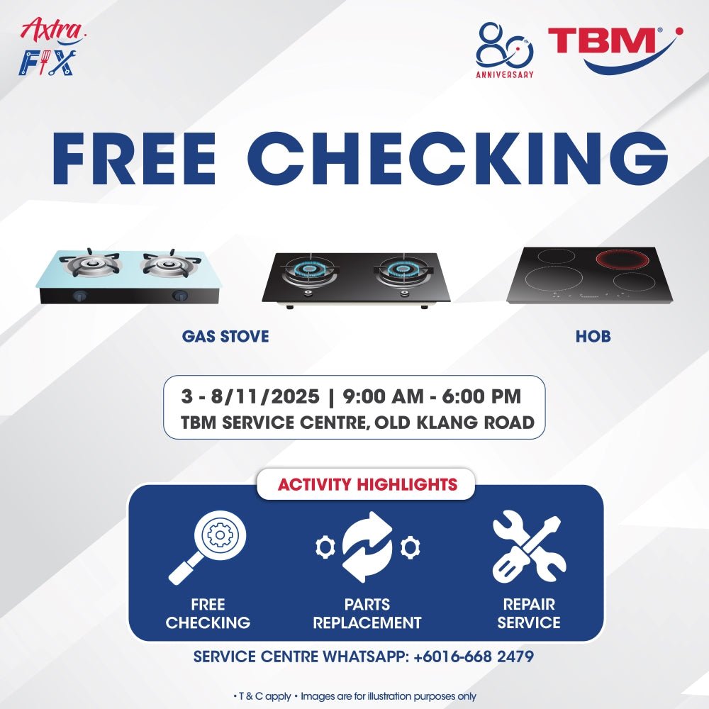 TBM x Axtra Fix - Keeping Your Appliances in Top Shape | 3 – 8 Nov 2025 - TBM Online