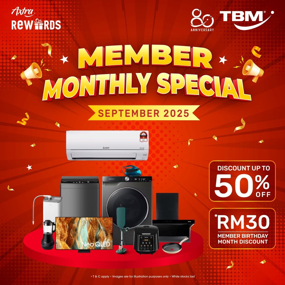 TBM x Axtra Rewards: Member Monthly Special | 1 – 30 Sept 2025 - TBM Online