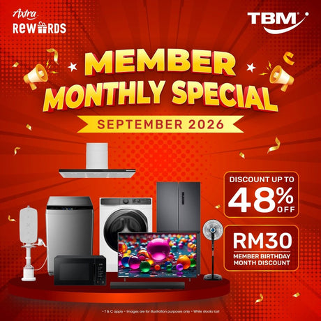 TBM x Axtra Rewards: Member Monthly Special | 1 – 30 Sept 2026 - TBM Online