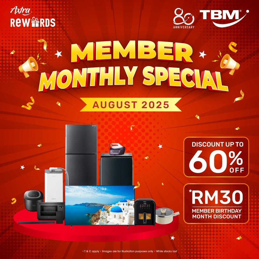 TBM x Axtra Rewards: Member Monthly Special | 1 – 31 Aug 2025 - TBM Online
