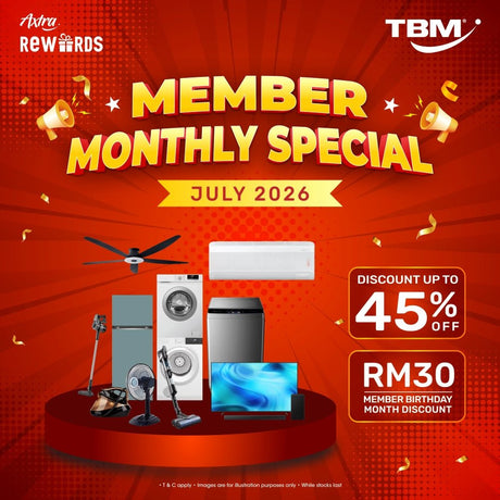 TBM x Axtra Rewards: Member Monthly Special | 1 – 31 July 2026 - TBM Online
