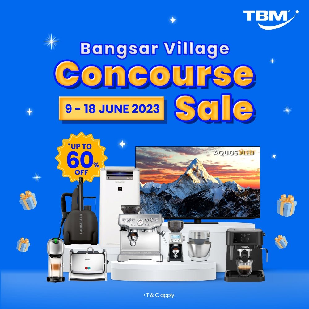 TBM x Bangsar Village Concourse Sale │ 9 – 18 June 2023 - TBM Online
