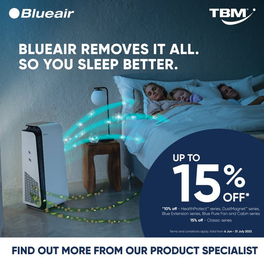 TBM x Blueair Promo | 6 June - 31 July 2023