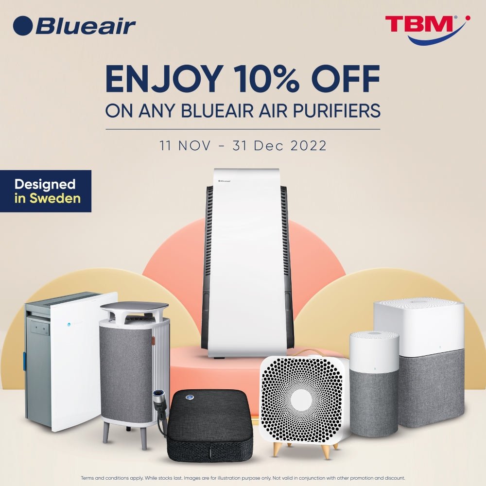 TBM x Blueair Year End Promo | 11 Nov – 31 Dec 2022 - TBM Online