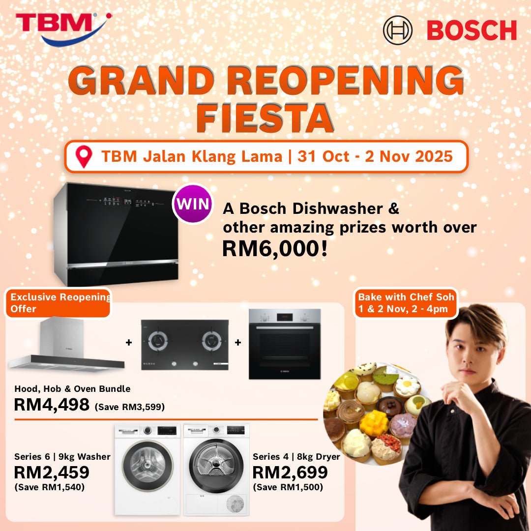 TBM x Bosch Brand Store Grand Reopening @ Old Klang Road | 31 Oct – 2 Nov 2025 - TBM Online