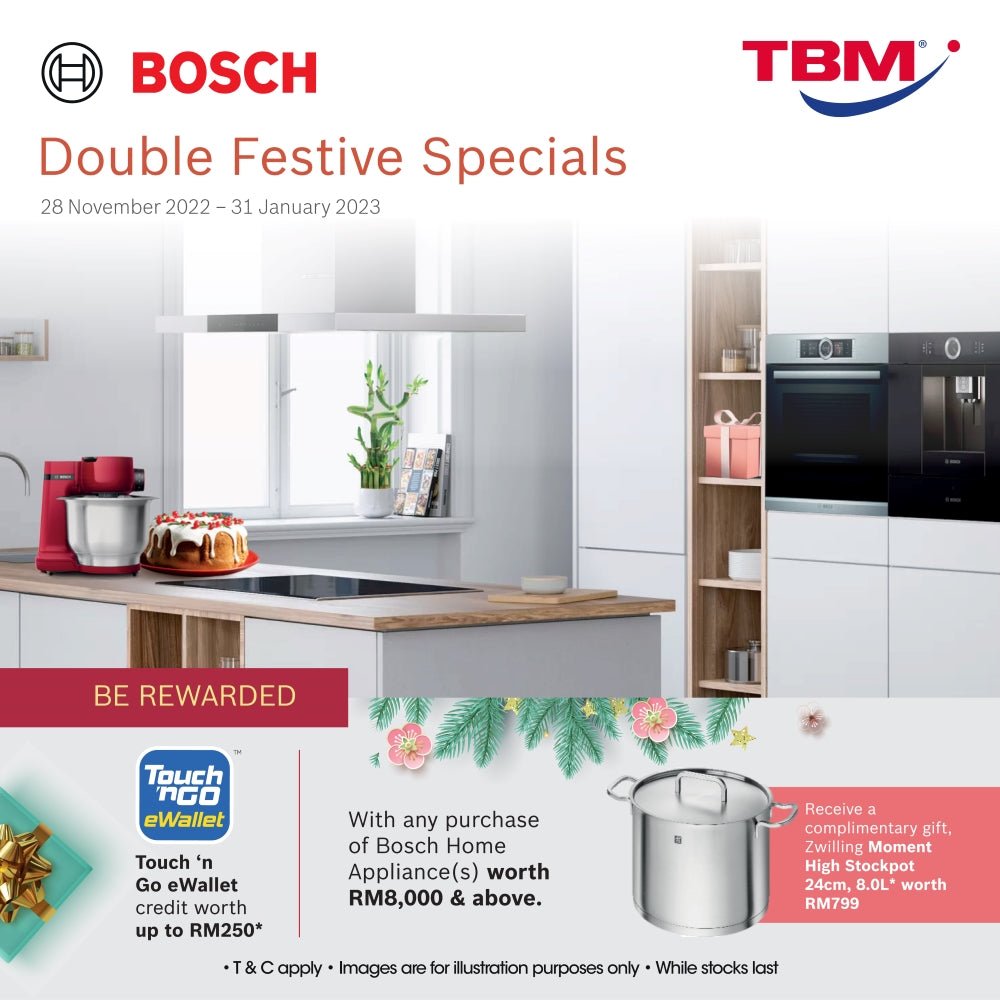 TBM x Bosch Double Festive Specials | Available until 31 Jan 2023 - TBM Online