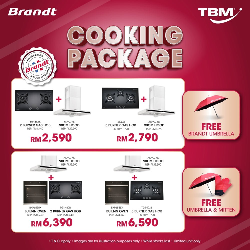 TBM x Brandt Cooking Package Deal | While Stocks Last - TBM Online