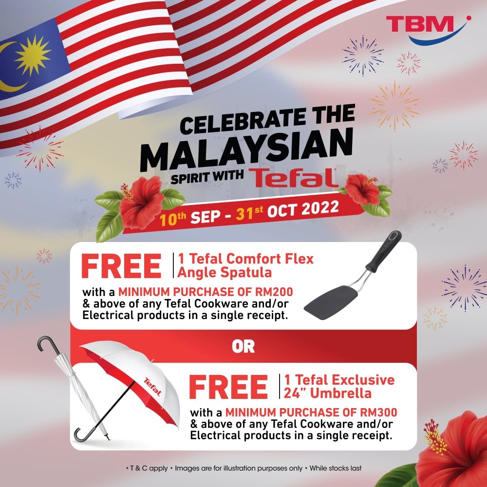 TBM x Celebrate The Malaysian Spirit With Tefal | 10 Sept – 31 Oct 2022 - TBM Online