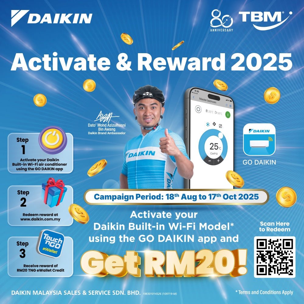 TBM x Daikin Activate & Reward 2025 | 18 Aug - 17 Oct 2025 - TBM Online