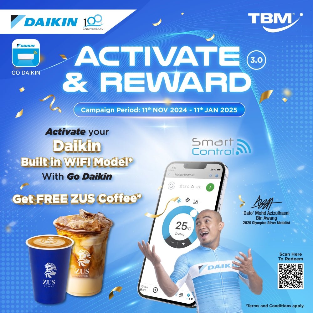 TBM x Daikin Activate & Reward 3.0 | 11 Nov 2024 - 11 Jan 2025 - TBM Online