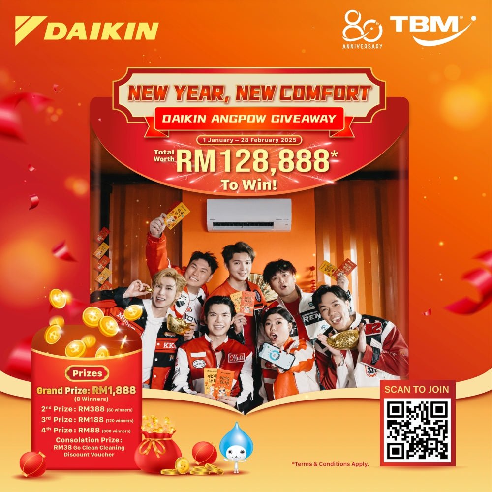 TBM x Daikin Angpow Giveaway | 1 Jan – 28 Feb 2025 - TBM Online